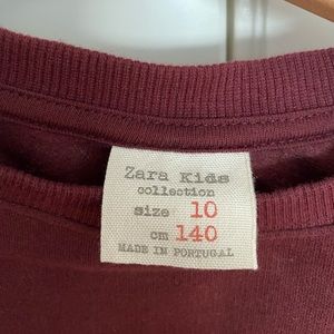 Stylish colorblocked ZARA long-sleeve dress size 10!